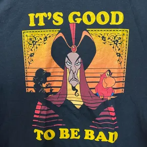 Disney Aladdin Jafar It's Good to Be Bad Graphic T-Shirt 2XL thumbnail 2