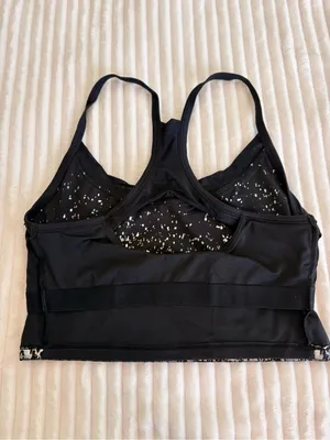 MARIKA TEK Black Speckled Sports Bra Size M thumbnail 5