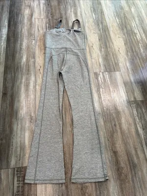 OFFLINE By Aerie Gray The Hugger Bootcut Jumpsuit Size Medium thumbnail 7