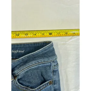 Soho Curvy Cropped Boyfriend Jeans Womens Distressed Size 8 thumbnail 6