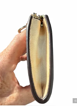Coach Cream Leather Mini Skinny ID Case thumbnail 6