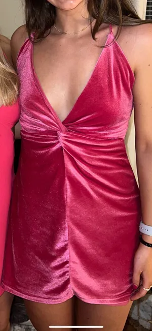 Pink Revolve Mini Dress more to come thumbnail 1