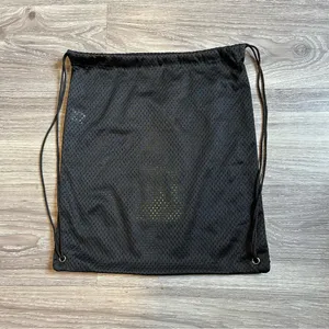 Black and Yellow University of Iowa Drawstring bag thumbnail 2