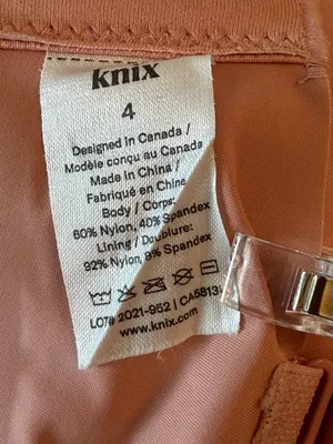 Knix Seamless Wireless Nursing Bra in Terracotta size 4 thumbnail 3