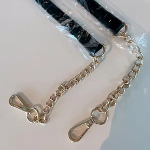 Black and Gold Purse Strap thumbnail 1