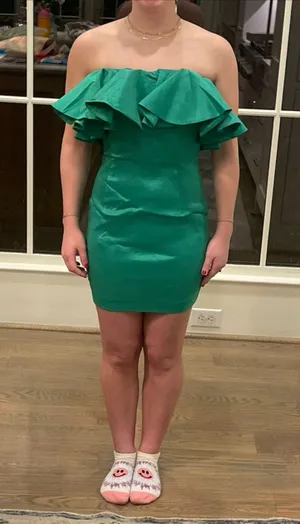 Bardot NWT Kelly Green Mini Homecoming Dress! thumbnail 2