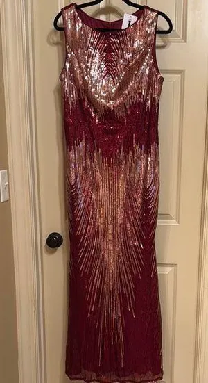 Long Sequin Dress thumbnail 1