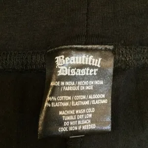 Beautiful disaster wolves black sweat pants 2xl thumbnail 11