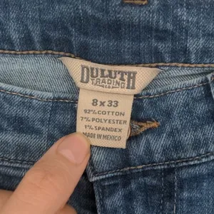 Duluth Trading Women's Medium Wash Bootcut Jean‎ Size 8 thumbnail 8