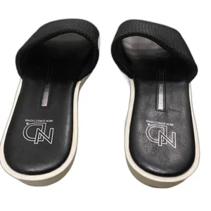 New Directions Sergia Comfortabnle Black Mesh Slides Women's Size 7.5 thumbnail 4