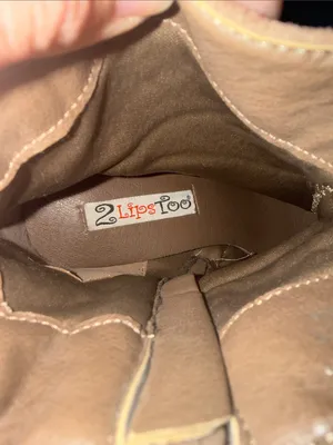 2 Lips Too Taupe Suede Wedge Ankle Boots with Lace-Up Back thumbnail 2