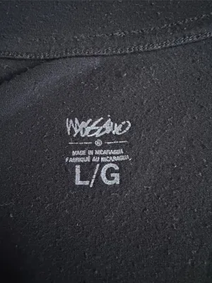 Everyday V-Neck Short Sleeve Tee - Black - Size LG thumbnail 4