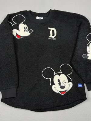 Disneyland Resort Mickey Sherpa Spirit Jersey NWT Small thumbnail 1