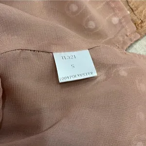 Themelabel brown dress with White embroidery beach sleeveless size small thumbnail 7