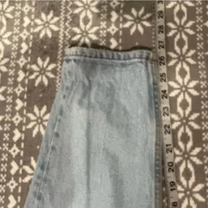 Zara High Waist‎ Ripped Jeans Size 6 Casual Streetwear Y2K Grunge Off-Duty thumbnail 10