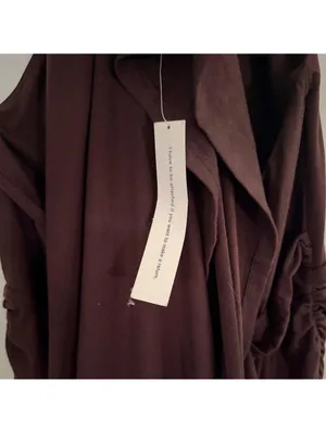 Reformation Arden Knit Dress in Brown thumbnail 7