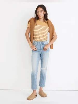 Madewell The Curvy Perfect Vintage Jean in Coney Wash- Size 26 thumbnail 2
