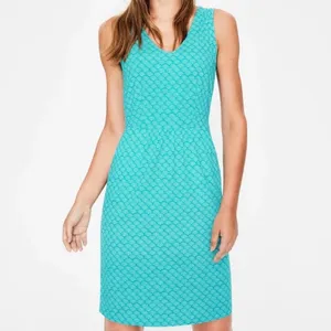Boden Melinda Jersey Floral‎ Sleeveless Dress 6 thumbnail 2