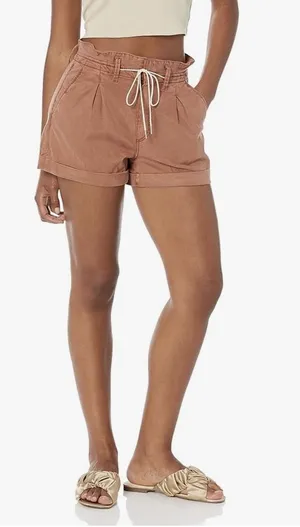 Paige paper bag shorts thumbnail 1