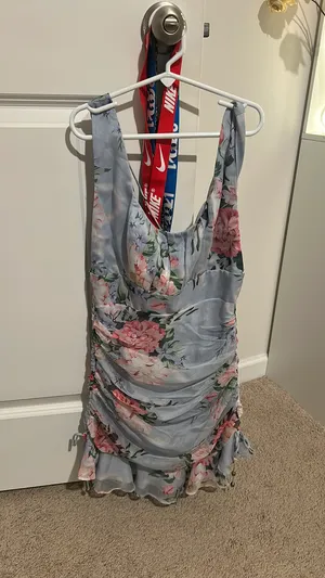 Angel Biba Mini Dress Floral thumbnail 3