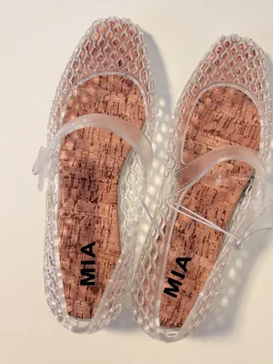 MIA Clear Jelly Mary Jane Fisherman Sandals Flats Coco Clear Womens Shoe Size 8 thumbnail 5