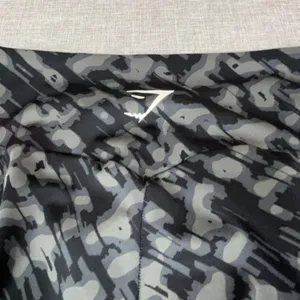 Gymshark Leggings Womens Small Black Camo Ankle Skinny Yoga Running Gym Pants thumbnail 9
