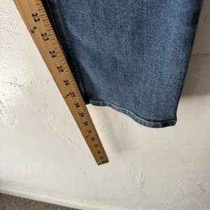 LL Bean Jeans Womens‎ 14 Classic Fit Straight Leg Mid Rise Stretch Denim Pants thumbnail 6