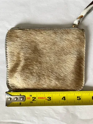 Haircalf Zip Wallet in Light Brown used thumbnail 4