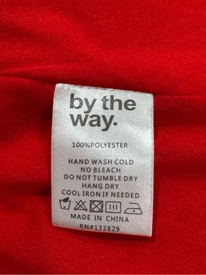 Revolve By The Way Mikayla Red Star Mini Dress Women’s Small thumbnail 3
