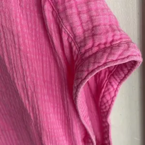 Faherty Dream Cotton Gauze Desmond Top Cone Flower Pink thumbnail 10