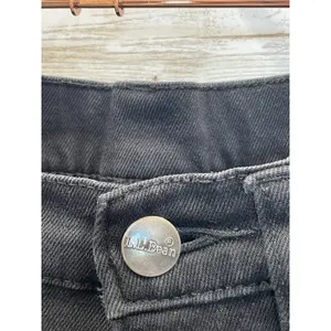 Vintage L.L. Bean Womens 6 M/Tall Jeans‎ Black Classic Fit Straight Leg Stretch thumbnail 3
