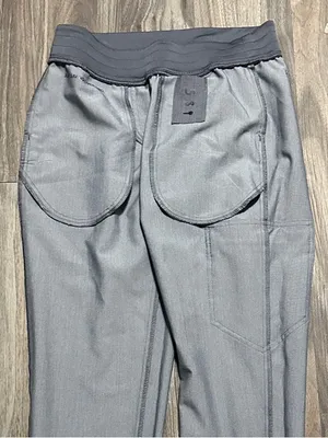 Figs Gray Drawstring Jogger Scrub Pants thumbnail 10