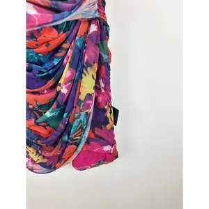 Lulus Uncommon Aesthetic Black Floral Strapless Bodycon Midi Dress Party XL NWT thumbnail 9
