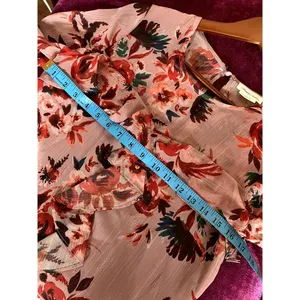 LOVERS + FRIENDS Bella Floral Ruffle Mini Dress Size XS FEMININE BABYDOLL BOHO thumbnail 5