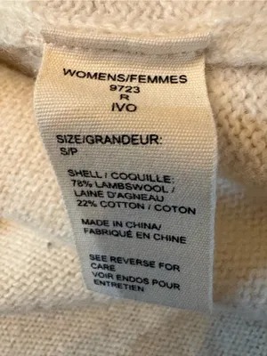 Woolrich Sweater Womens S Ivory Excellent Lambswool Blend Hudson Bay Stripe thumbnail 9
