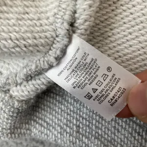 Loft Cardigan Sweater Women S Gray Ribbed Knit Open Front thumbnail 4