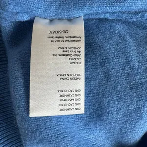 NWT Free People Ottoman Slouchy Knit Tunic Sweater Cashmere L Blue Z128-14 Lux thumbnail 5
