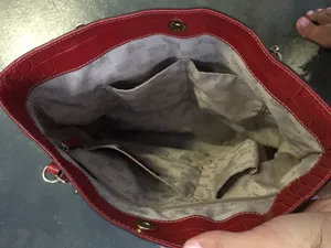 Michael Kors Red Tote Bag thumbnail 3