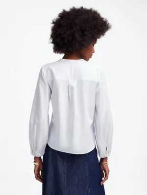 Madewell V-Neck Long-Sleeve Top thumbnail 7