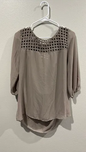 Sheer Blouse Size L thumbnail 2