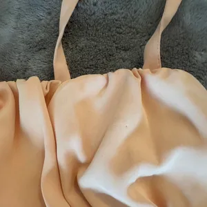 Abercrombie light orange strappy midi dress thumbnail 7