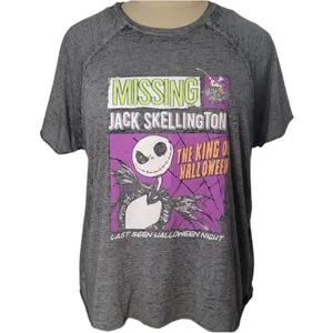 Nightmare before christmas sleep shirt women’s EXTRA LARGE short sleeve …‎ thumbnail 3