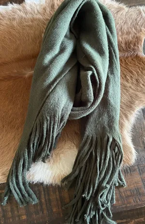 Green Steve Madden Scarf Olive thumbnail 1