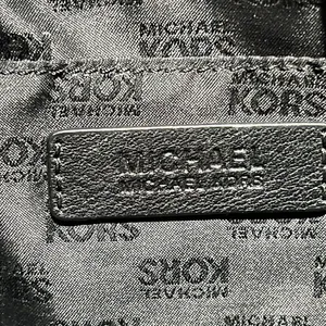 MICHAEL KORS Tumbled Black Leather Crossbody‎ Satchel Gold Hardware A27 thumbnail 14