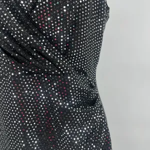 Grace Karin Silver Sequin Dress Sz L Mob Wife Holiday Clubwear Ruched Sparkly thumbnail 12