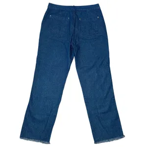 Strut & Bolt Women's Denim Jeans, Light & Dark Blue, Size L thumbnail 4