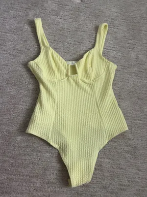 ASTR The Label Bodysuit yellow  thumbnail 1