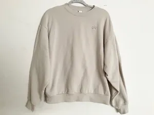 Alo Yoga Accolade Crew Neck Pullover Bone S thumbnail 2