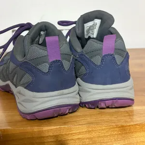 Merrell Alverstone Hiking Shoes Womens 6 Navy Blue Grey Purple J84876 Low Top thumbnail 5
