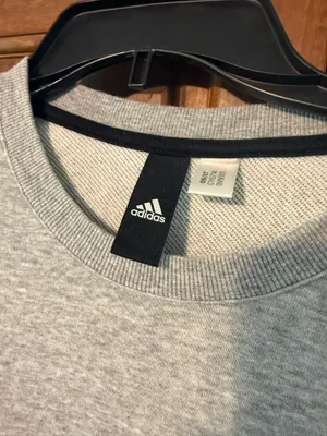 Adidas Grey Crewneck Sweatshirt thumbnail 3